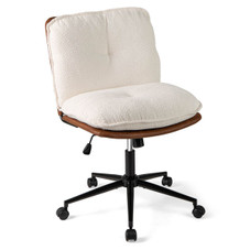  Armless Adjustable Home Office Chair with Rocking Backrest product image
