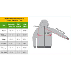 Men's MA-1 Lightweight Zip-up Bomber Jacket product image