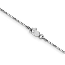 Box Chain Necklace in 14K White Gold product image Box Chain Necklace in 14K White Gold product image