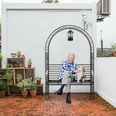 7-foot Garden Arch with Seating product image