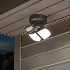 Mr Beams Wired Pro 2-Head Outdoor Motion Sensing LED Security Light product image