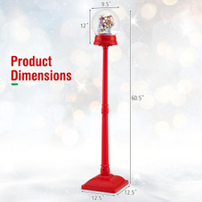 5-foot Lighted Musical Snow Globe Street Lamp product image 5-foot Lighted Musical Snow Globe Street Lamp product image