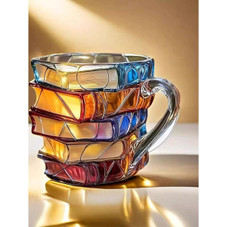 Novelty 3D Painted Book Coffee Mug product image Novelty 3D Painted Book Coffee Mug product image