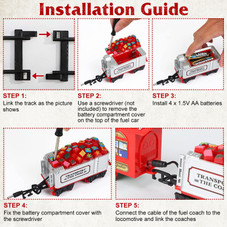 Electric Steam Train Set product image