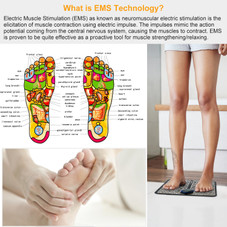 Rechargeable Electric EMS Foot Massager with 6 Modes product image