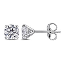 1.00 Carat (ctw VVS2) Lab-Grown Diamond Solitaire Martini-Style Earrings product image