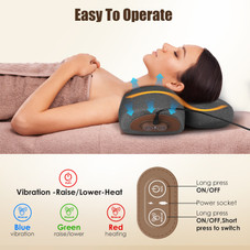 Heated Neck Massage Pillow Set product image
