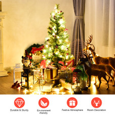 Pre-Lit LED Christmas Tree with Urn product image