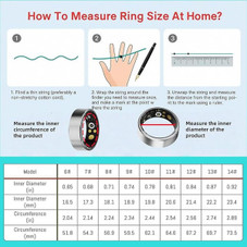 Unisex Health Tracker Smart Ring product image