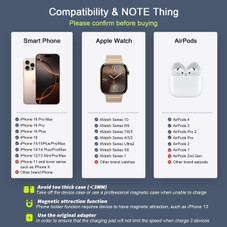 3 in 1 Magnetic Wireless Charging Station product image