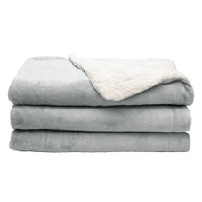 Reversible Sherpa Plush Blanket product image