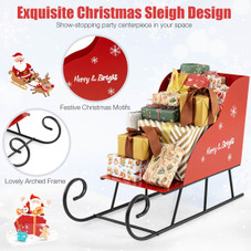 Christmas Santa Sleigh Basket Decoration  product image