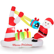 7 Foot Christmas Inflatable Santa Decoration  product image