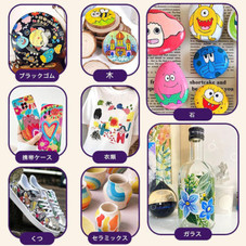 Dual Tip Acrylic Paint Marker Pens (24 or 36 Count) product image