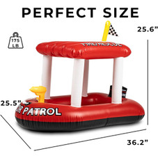 Toddler Firerescue Inflatable Boat With Toy Squirter product image