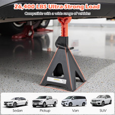 Lock and Height Adjustable Jack Stand with Handle (2-Pack) product image