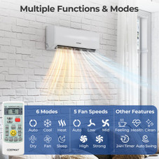 2-Zone Mini Split Air Conditioner product image