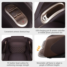 Zero Gravity Shiatsu Massage Chair With Cushion product image