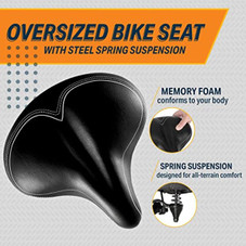 Bikeroo Wide Cruiser Saddle product image