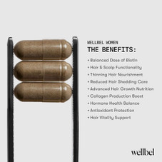 WELLBEL Women Clean Supplement for Hair, Skin, and Nails product image