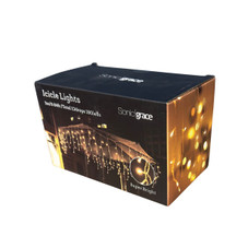 SonicGrace 10-foot Super Bright Icicle LED Lights product image