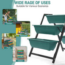 Tiered Planter Stand with 5 Boxes product image