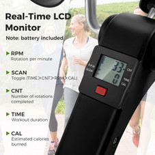 Under Desk Exercise Bike with LCD Display product image