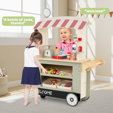 Kids' Snacks & Sweets Food Cart with Accessories  product image