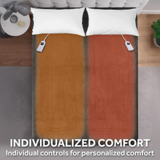 Sunbeam Royal Microplush Reversible Sherpa Electric Blanket - Queen product image