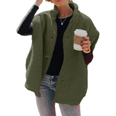 Women's Fuzzy Fleece Vest product image