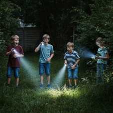 Universal Rubberized Grip Portable Flashlight (10-Pack) product image