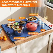 Portable Electric Warming Tray with Heating Timer product image