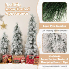 Artificial Christmas Tree Set (3-, 4-, and 5-foot) product image
