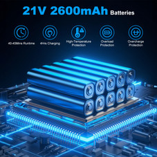 800W 21V Cordless Snow Shovel product image