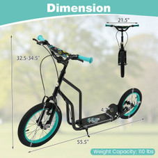 Youth Scooter with Adjustable Handlebar product image