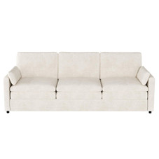 3-Seater Sofa Bed with Ultra- Soft Fabric Upholstery product image