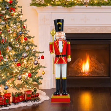 32.5” Christmas Nutcracker with Scepter product image