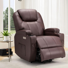 Electric Lift Chair Sofa with Side Pockets (USB and Type-C Ports) product image