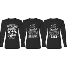 Greatest Blessings Mother's Day Long Sleeve Shirt product image
