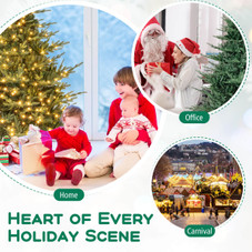 Artificial Christmas Tree  with Warm White  LED Lights product image