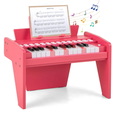 Kids' 25-Key Digital Piano with Music Stand product image