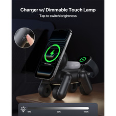 3-in-1 Wireless Charger Robot Dog Stand product image