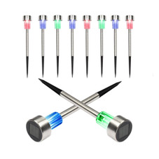 Color Changing Solar Garden Path Lights (10 Pieces) product image