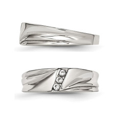 Mens Stainless Steel Band Ring  product image