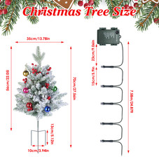 Lighted Christmas Trees (Set of 2) product image