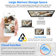 1080P WiFi Surveillance Camera product image