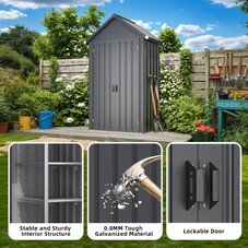 Outdoor Storage Cabinet with Shelves product image