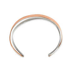 Stainless Steel Polished Twisted Cuff Bangle Bracelet product image