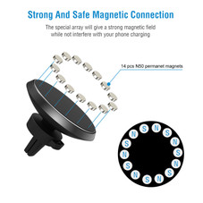 Qi Wireless Magnetic Car Charger  product image