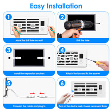 HVAC Vent Booster Fan product image